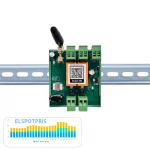 Elspotpris-modul til DIN-skinne med 2 kanaler og antenne