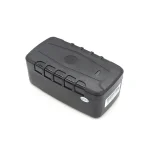 GPS tracker i sort robust kabinet set skr�t fra siden
