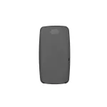 Sort GPS tracker med stort batteri, set forfra