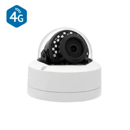 4G dome kamera med infrar�de lysdioder og 4G-m�rkat