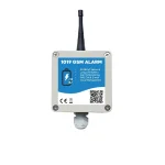 1019 GSM alarm i hvid kapsling med antenne