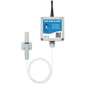 GSM temperatur- og fugtalarm med f�ler og antenne