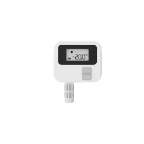 GSM Cloud BLE temperatursensor med kort ekstern f�ler, set forfra