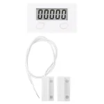LCD-kundet�ller med t�lledisplay og magnetkontakt med ledning