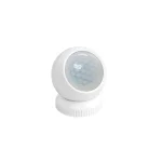 Rund PIR-bev�gelsessensor med lyssensor og BLE p� fod