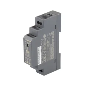 Mean Well DIN-skinne str�mforsyning, model HDR-15-12, 12V