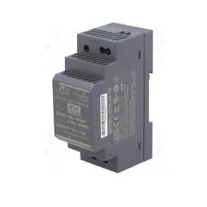 Mean Well DIN-skinne str�mforsyning HDR-30-12 med 12V udgang