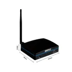 Mini NVR optagerboks 16CH med m�l for bredde, dybde og h�jde