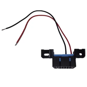 OBD-stik med sort og r�d ledning