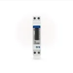 Eastron SDM120DB bim�ler set forfra med lille sk�rm til DIN-skinnemontering