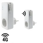 4G-stikkontakt med fjernbetjent rel� i to st�rrelser