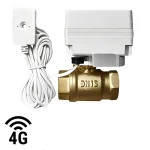 Simpal V640 4G vandventil med motorstyret kugleventil og sensor