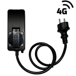 Udend�rs 4G-stikkontakt med ledning og Schuko-stik