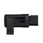 OBD GPS-tracker set fra siden med �ben SIM- og USB-l�ge