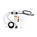 M�l og komponenter til smart WiFi garageportstyring med tilbeh�r