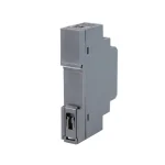 DIN-skinne str�mforsyning 24V set fra siden