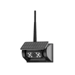 Tr�dl�st WiFi-kamera til trailer med solpanel og infrar�de lys ved linsen