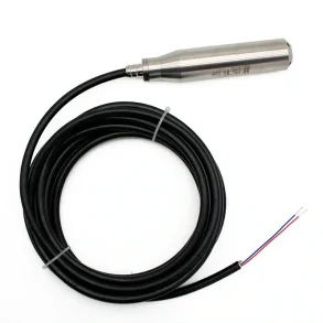 Transducer med langt kabel og tilslutningsledninger