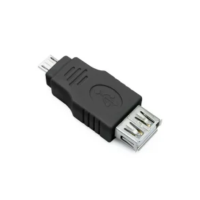 USB adapter, micro-B han til USB-A hun