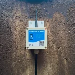 1019 GSM alarm monteret udend�rs p� v�g ved br�nd