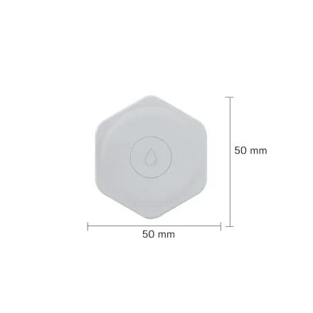 BLE vandalarm til gulv med m�l p� 50x50 mm