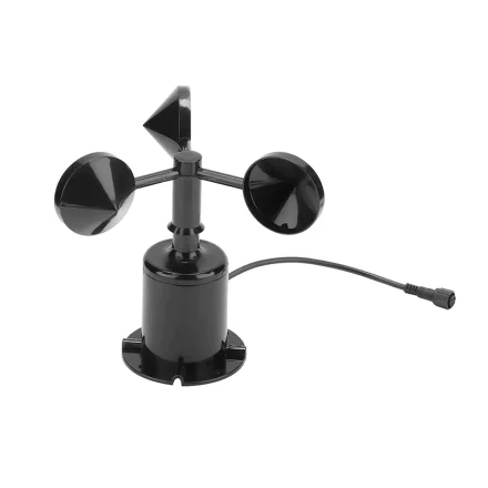 Vindhastighedssensor monteret p� fod set forfra