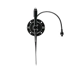 Vindretningssensor set forfra med monteringsflange og kabel