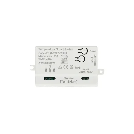 WiFi temperatur- og fugtighedscontroller til Alde 3010/3020 set t�t p�
